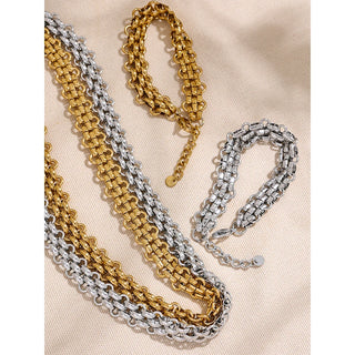 143 Chain Necklace & Bracelet